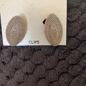 Gold Clip-On Earrings